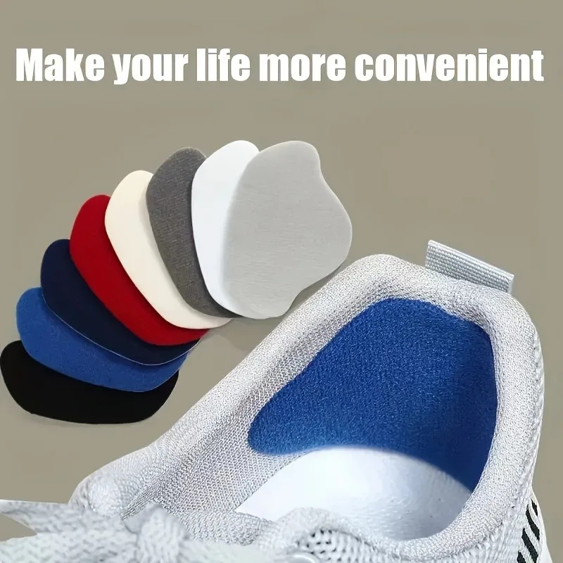 Care For Sneaker - แผ่นปะซ่อมส้นรองเท้า 6 ชิ้น แผ่นป้องกันส้นรองเท้าทนต่อการสึกหรอ สำหรับซ่อมแซมรูที่ชำรุดบนรองเท้าผ้าใบและรองเท้าหนัง