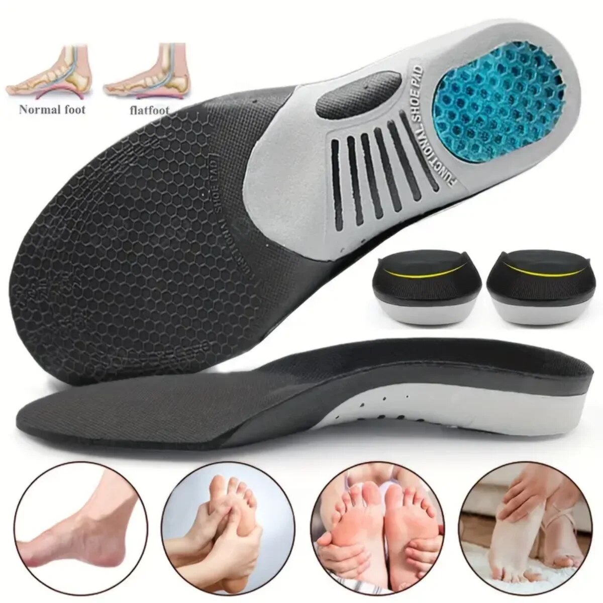แผ่นรองรองเท้าเพื่อสุขภาพเท้าแ - Care For Sneaker บทวิจารณ์และราคา