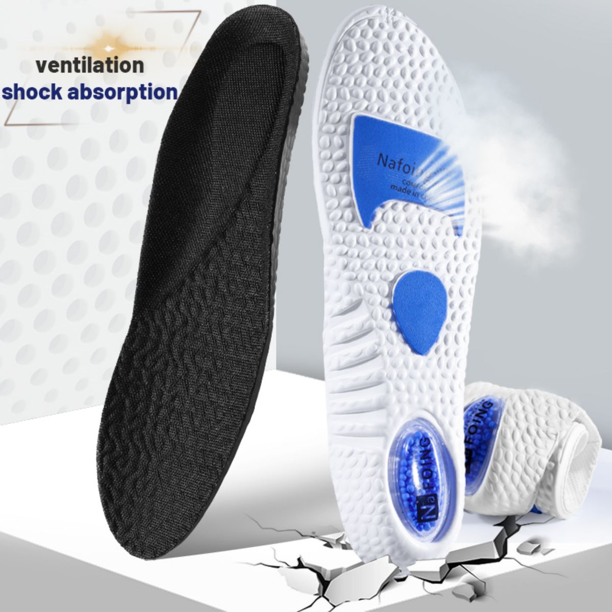 แผ่นรองในรองเท้ากีฬาดูดซับแรงก - Care For Sneaker บทวิจารณ์และราคา