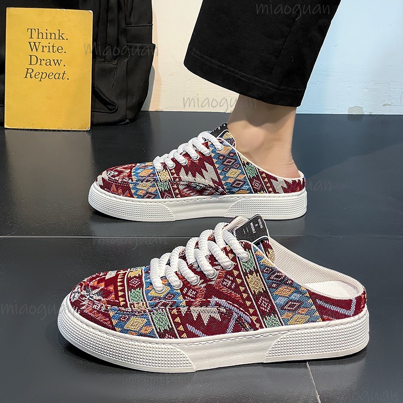 แฟชั่นรองเท้าผ้าใบผู้ชายฤดูใบไ - Sneaker Care Set บทวิจารณ์และราคา